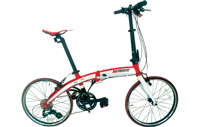 ferrari folding bike